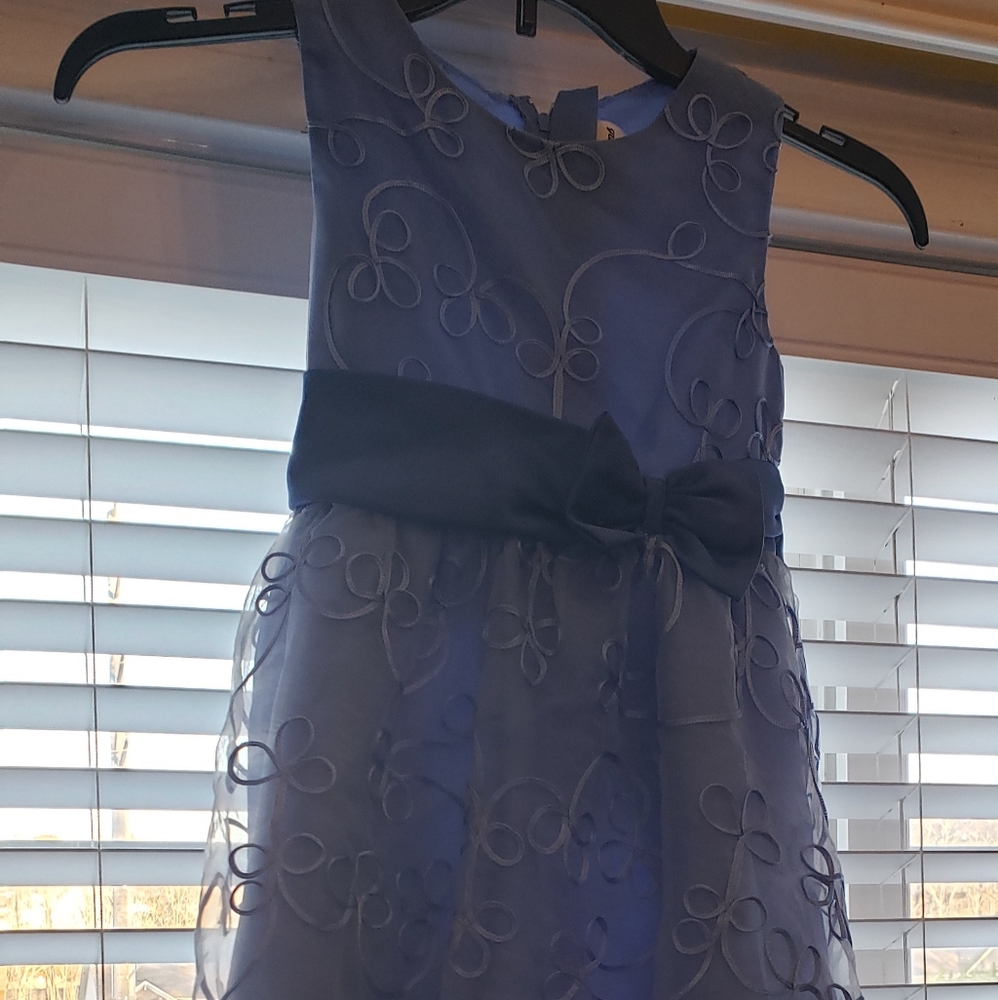 Blue dress